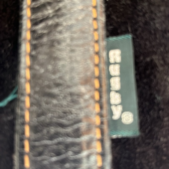 Original Rugby drawstring leather bag - Picture 2 of 7